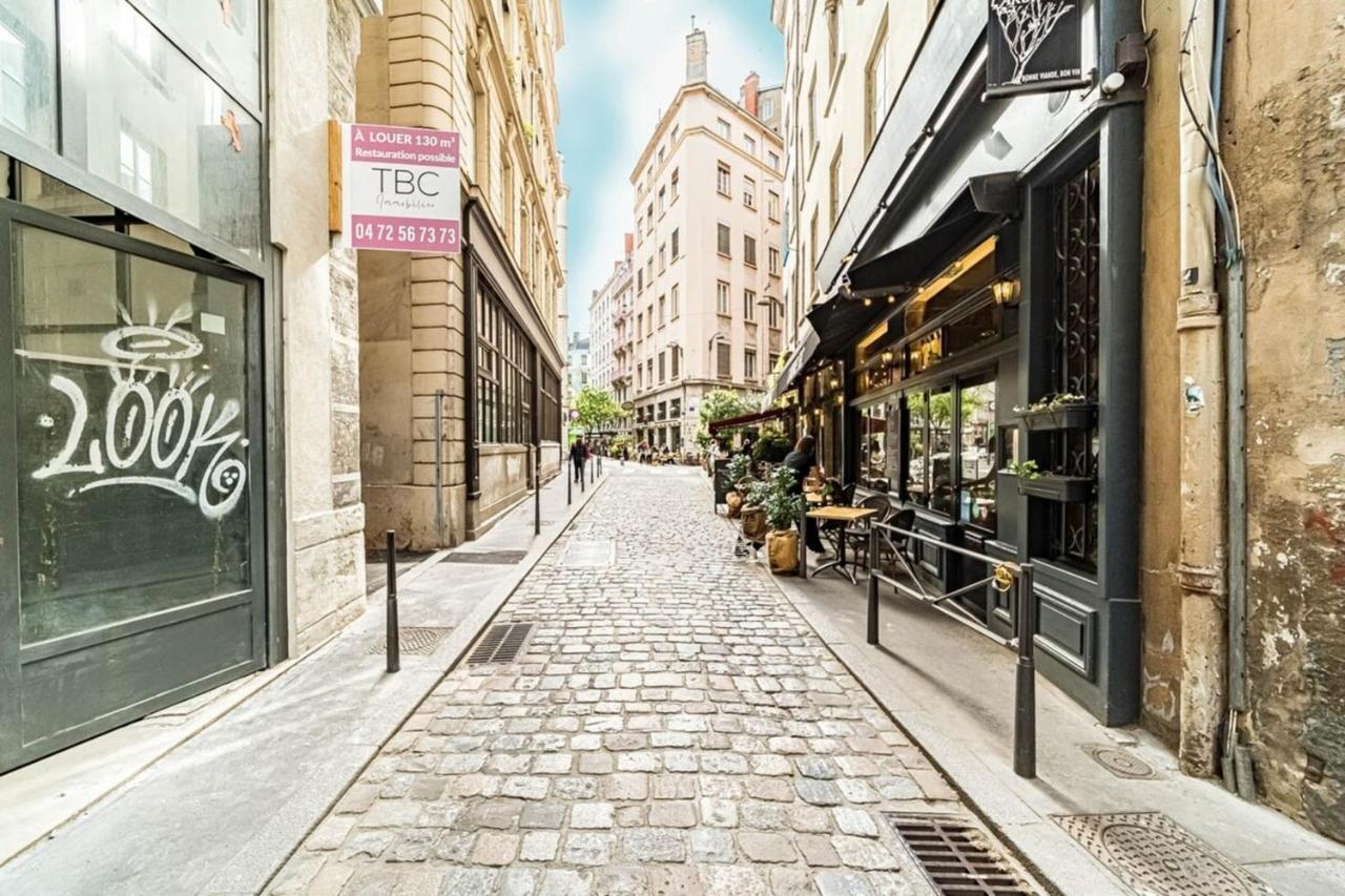 The Pizay Duplex Cozy 2 People - Metro Hotel De Ville Lyon Extérieur photo